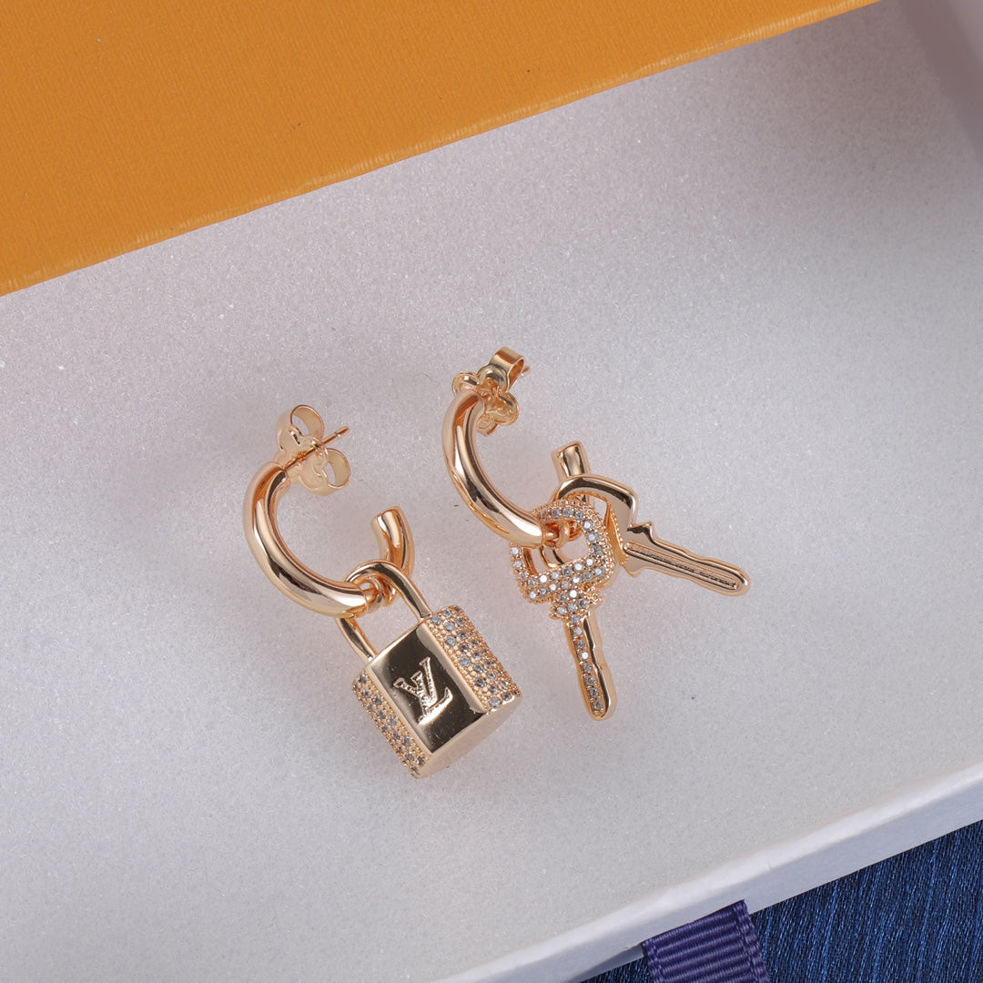 Boucles d'oreilles Cadenas tendance