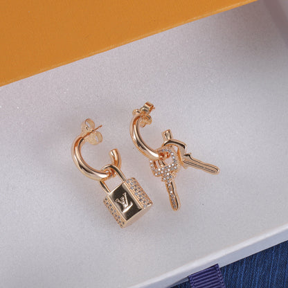 Boucles d'oreilles Cadenas tendance