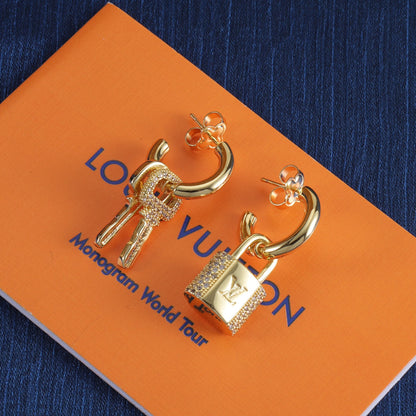 Boucles d'oreilles Cadenas tendance