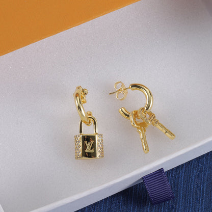 Boucles d'oreilles Cadenas tendance