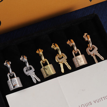 Boucles d'oreilles Cadenas tendance