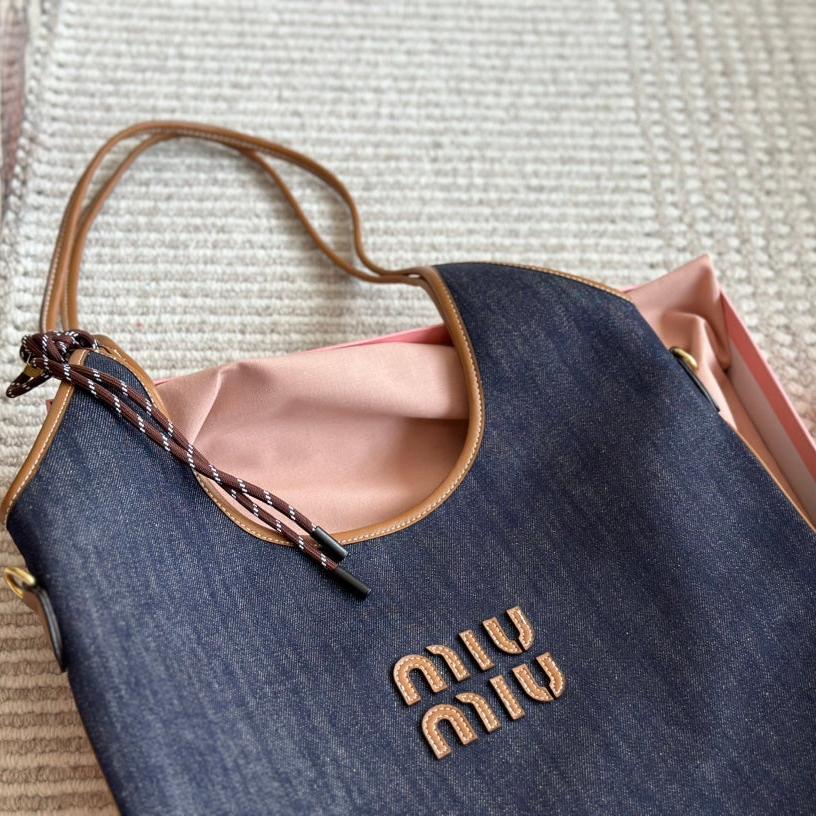 Sac fourre-tout rétro en toile de jean