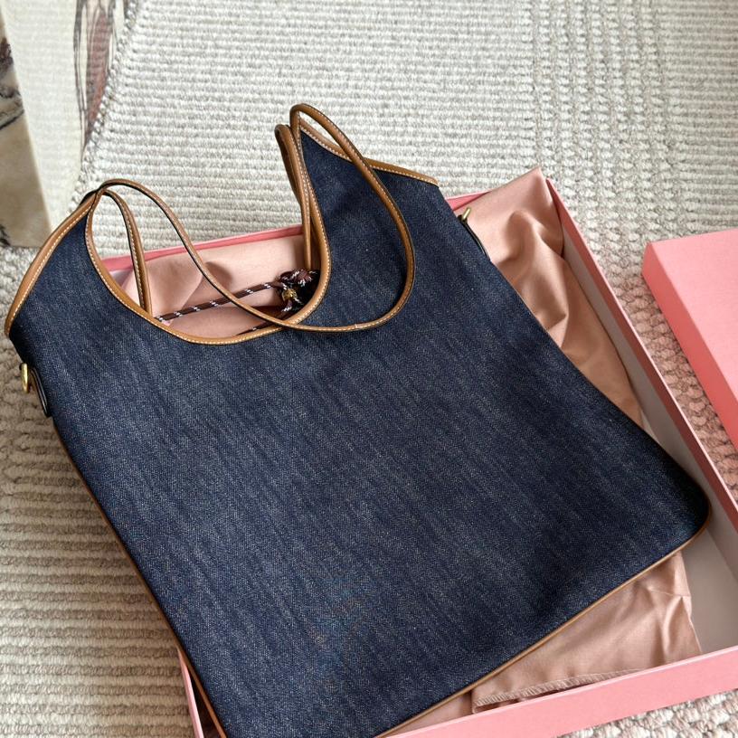 Sac fourre-tout rétro en toile de jean