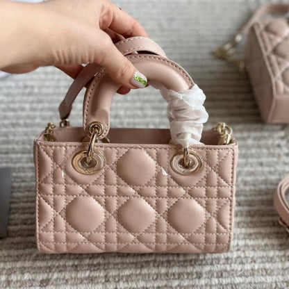 Bolso de mano Lady D-Joy rosa