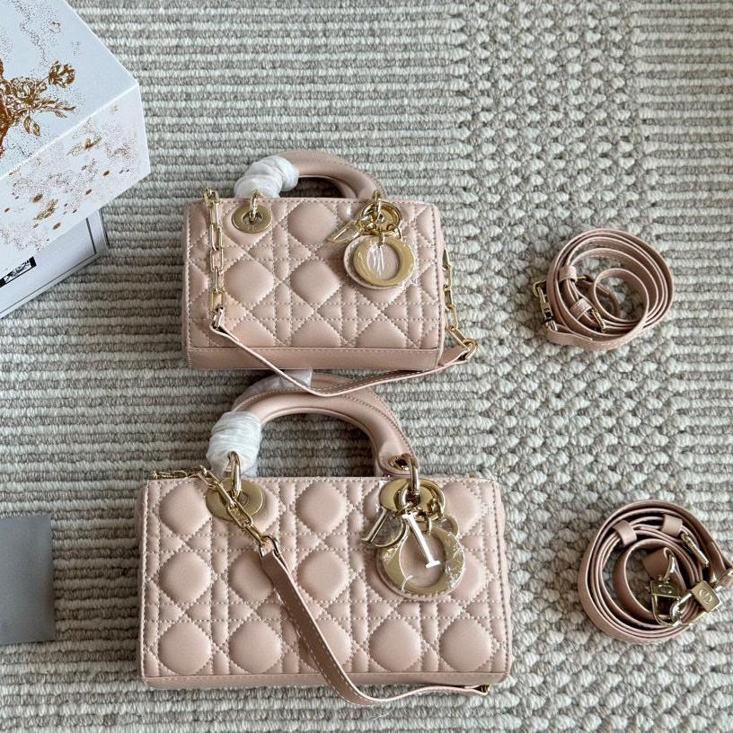 Bolso de mano Lady D-Joy rosa