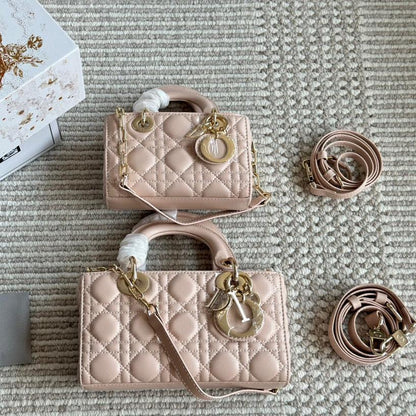 Bolso de mano Lady D-Joy rosa