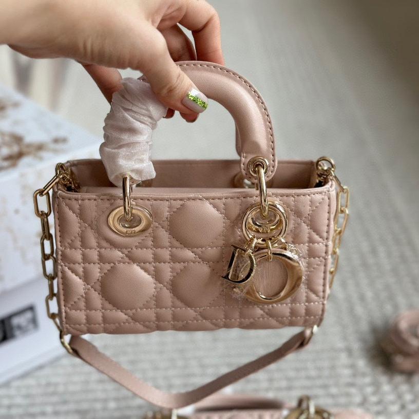 Bolso de mano Lady D-Joy rosa