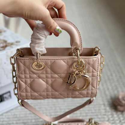 Bolso de mano Lady D-Joy rosa