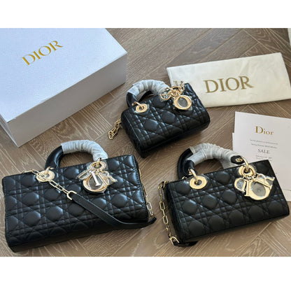 Bolso de mano de mujer Black D-Joy