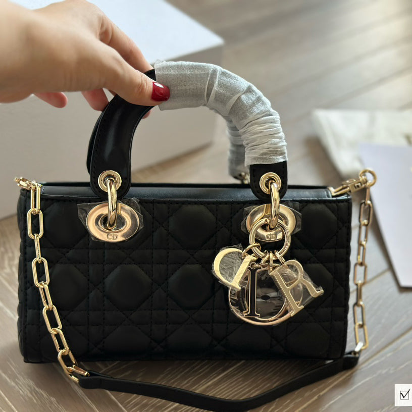 Bolso de mano de mujer Black D-Joy