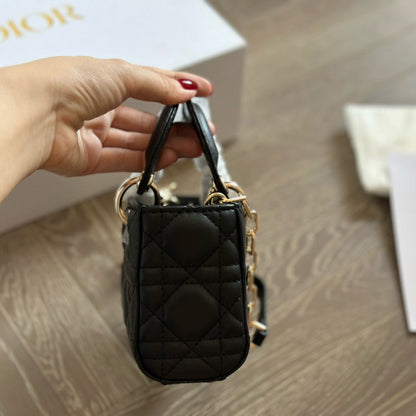 Bolso de mano de mujer Black D-Joy