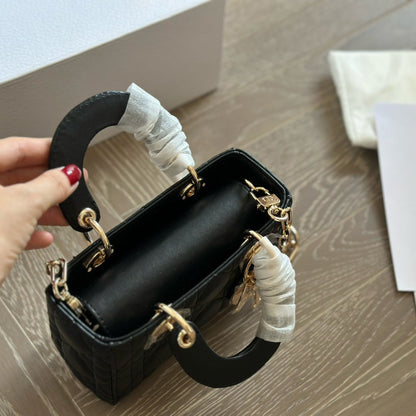 Bolso de mano de mujer Black D-Joy