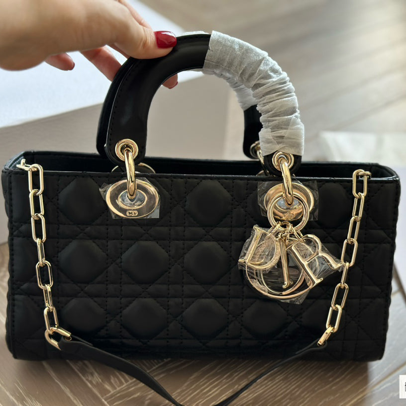 Bolso de mano de mujer Black D-Joy