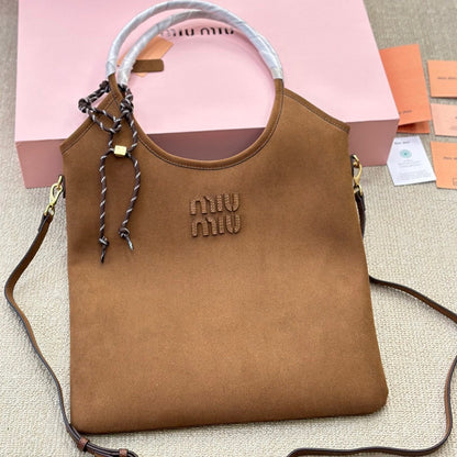 Sac cabas en suède