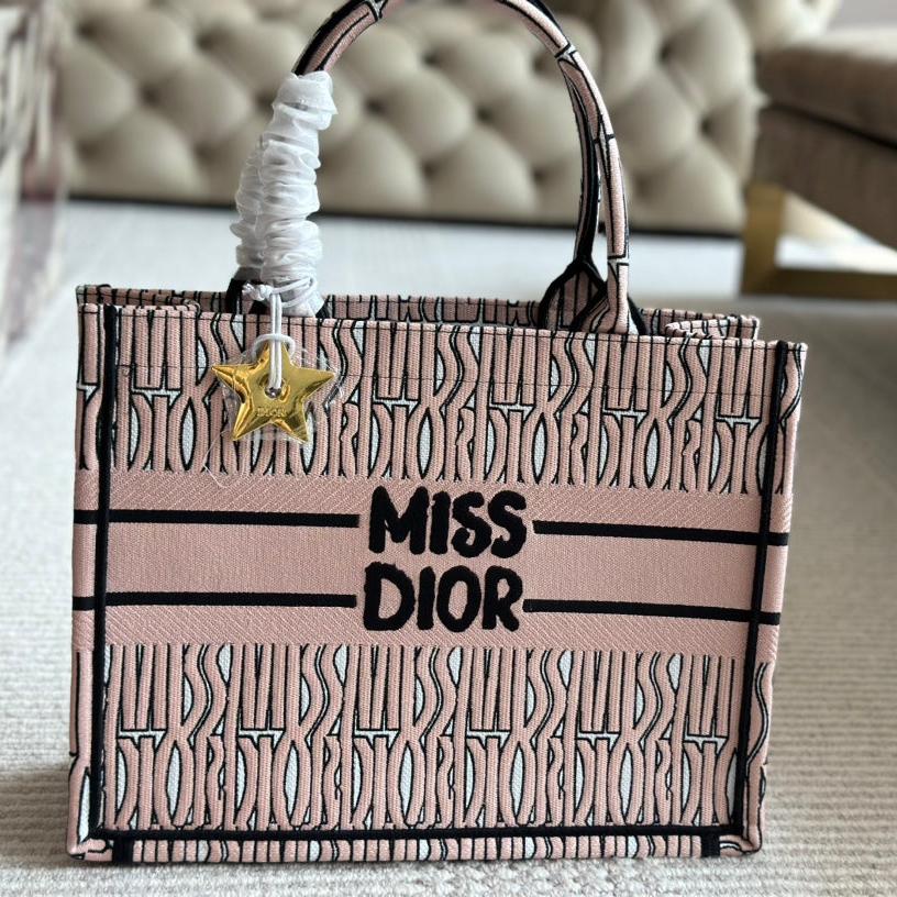 Sac Cabas Brodé All-Over, Format Moyen