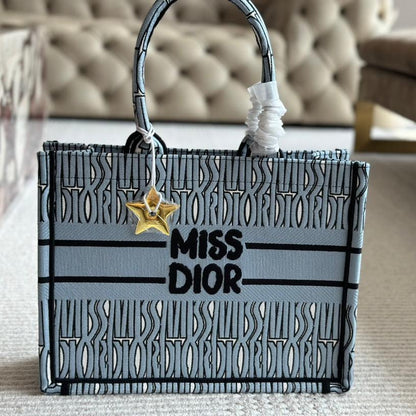 Sac Cabas Brodé All-Over, Format Moyen