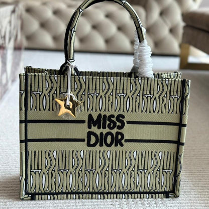 Sac Cabas Brodé All-Over, Format Moyen