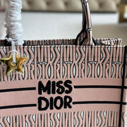 Sac Cabas Brodé All-Over, Format Moyen