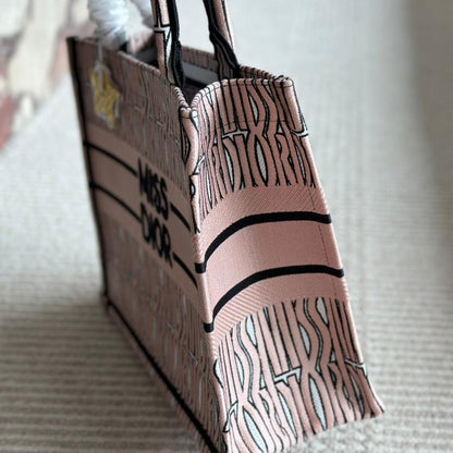 Sac Cabas Brodé All-Over, Format Moyen