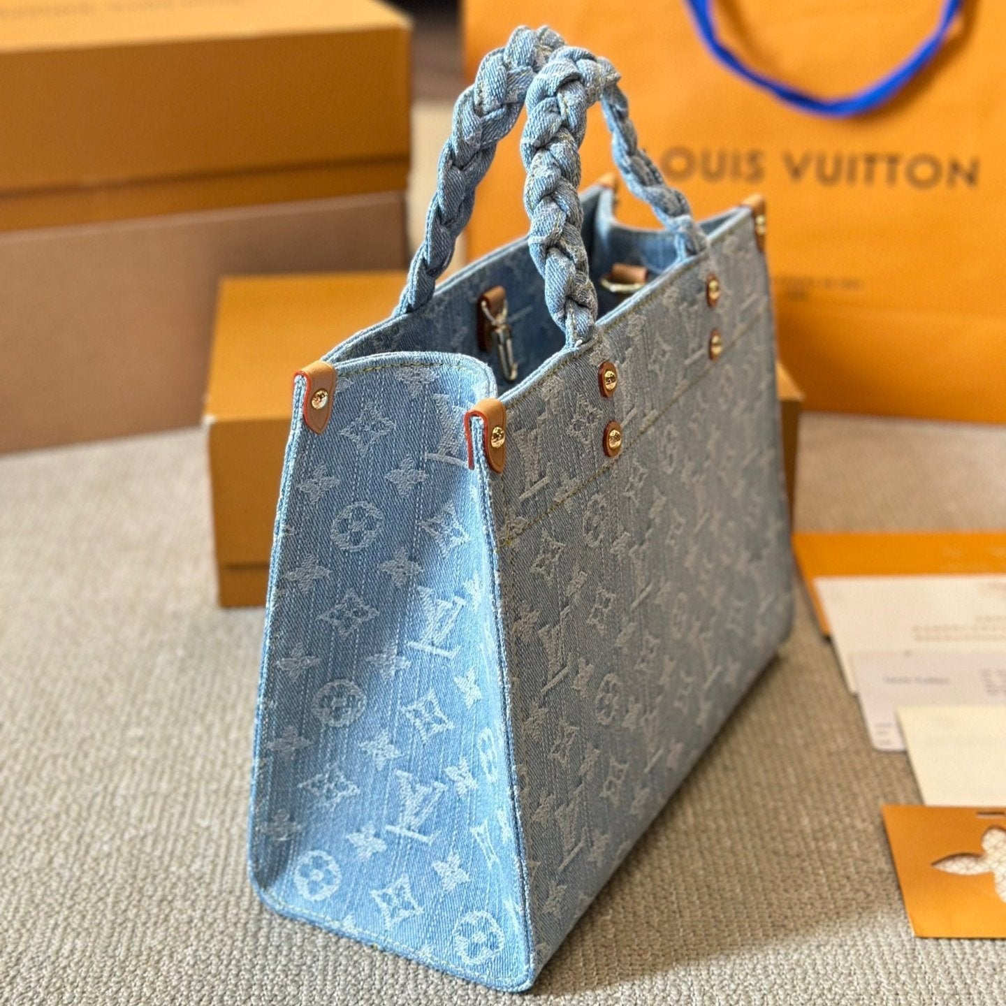 Sac cabas Denim Onthego 30