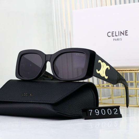 Gafas de sol de metal Fashion Square Arc de Triomphe
