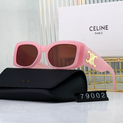 Lunettes de soleil métalliques Fashion Square Arc de Triomphe
