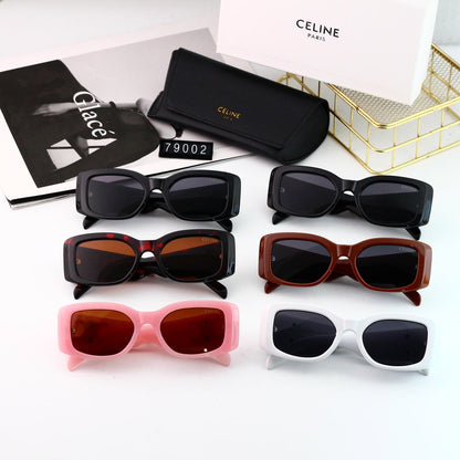 Lunettes de soleil métalliques Fashion Square Arc de Triomphe
