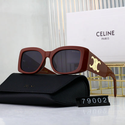 Lunettes de soleil métalliques Fashion Square Arc de Triomphe