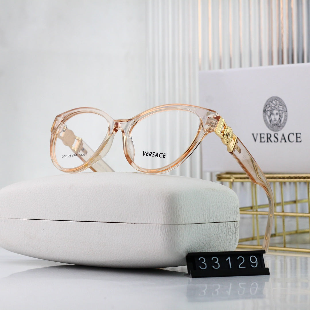 Lunettes rétro œil-de-chat à monture métallique