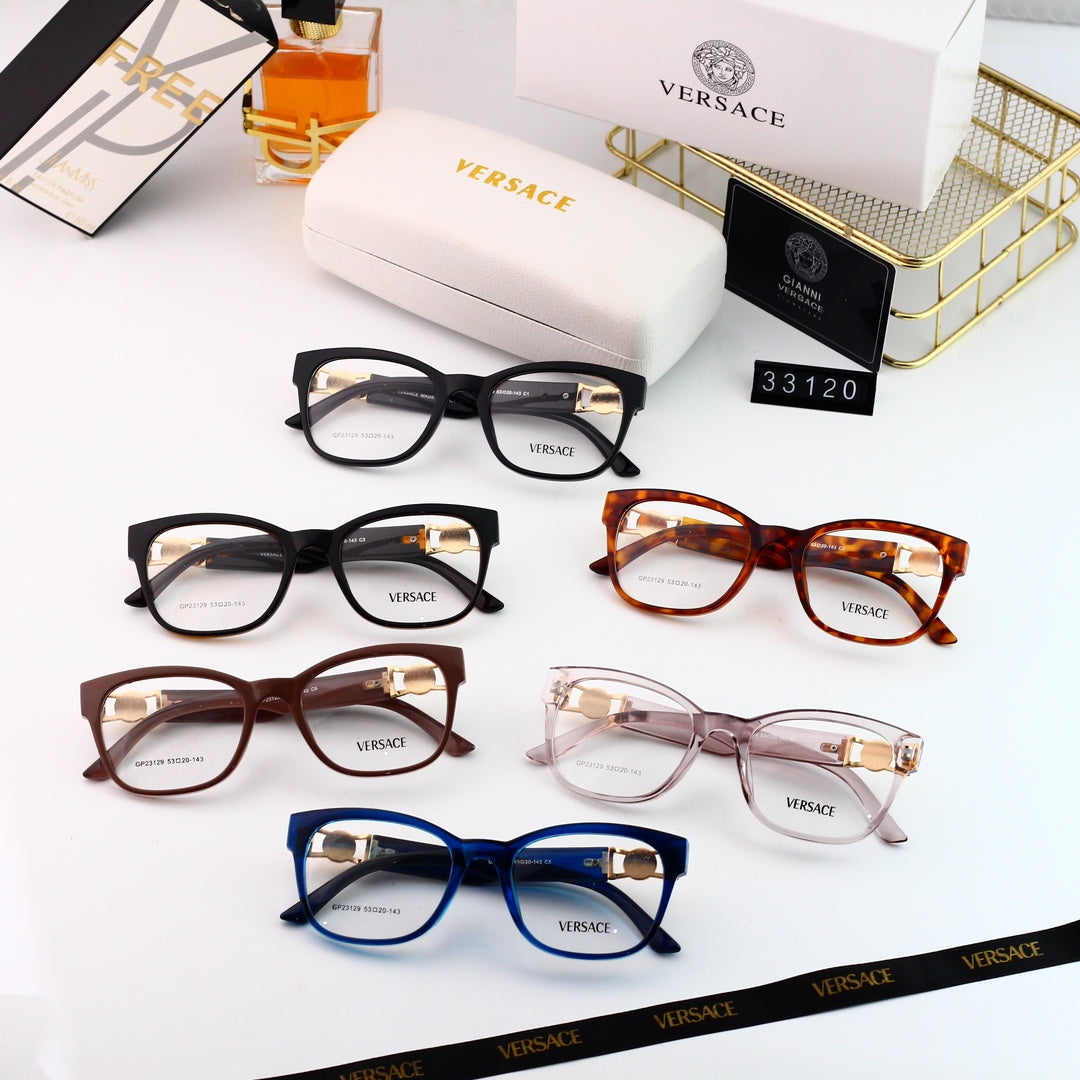 Lunettes carrées en métal