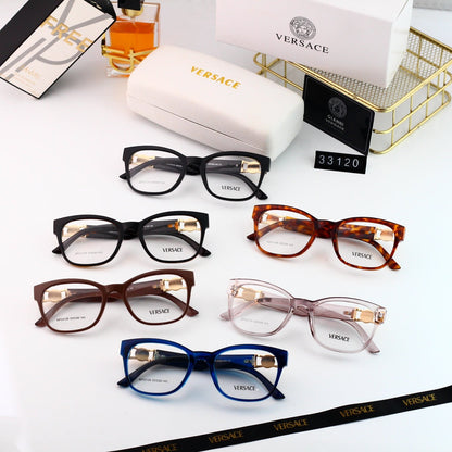 Lunettes carrées en métal
