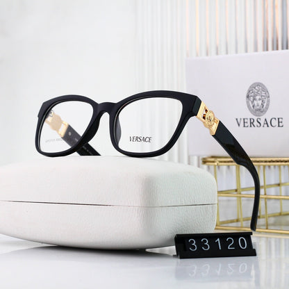 Lunettes carrées en métal