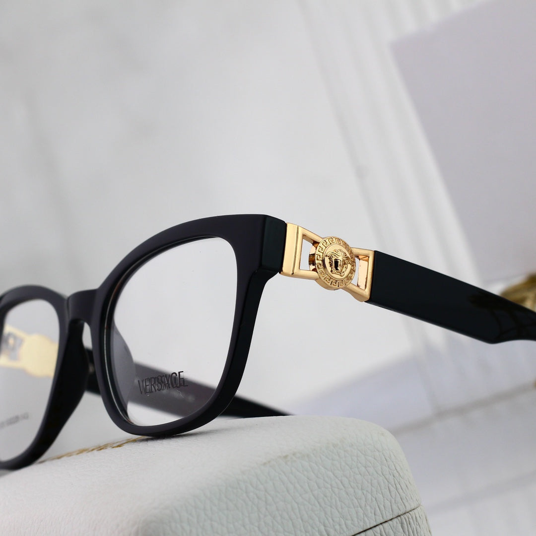 Lunettes carrées en métal