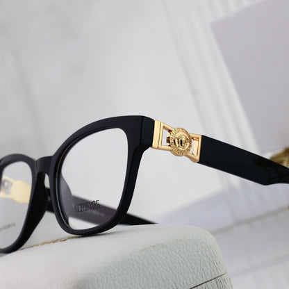Lunettes carrées en métal