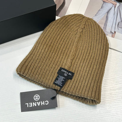 Bonnet en Laine Tendance 5 Couleurs avec Lettres