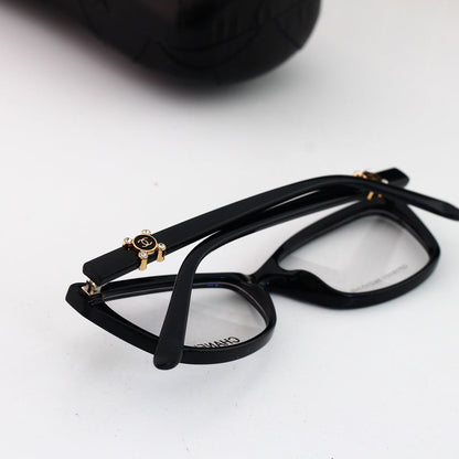 Lunettes à logo strass tendance