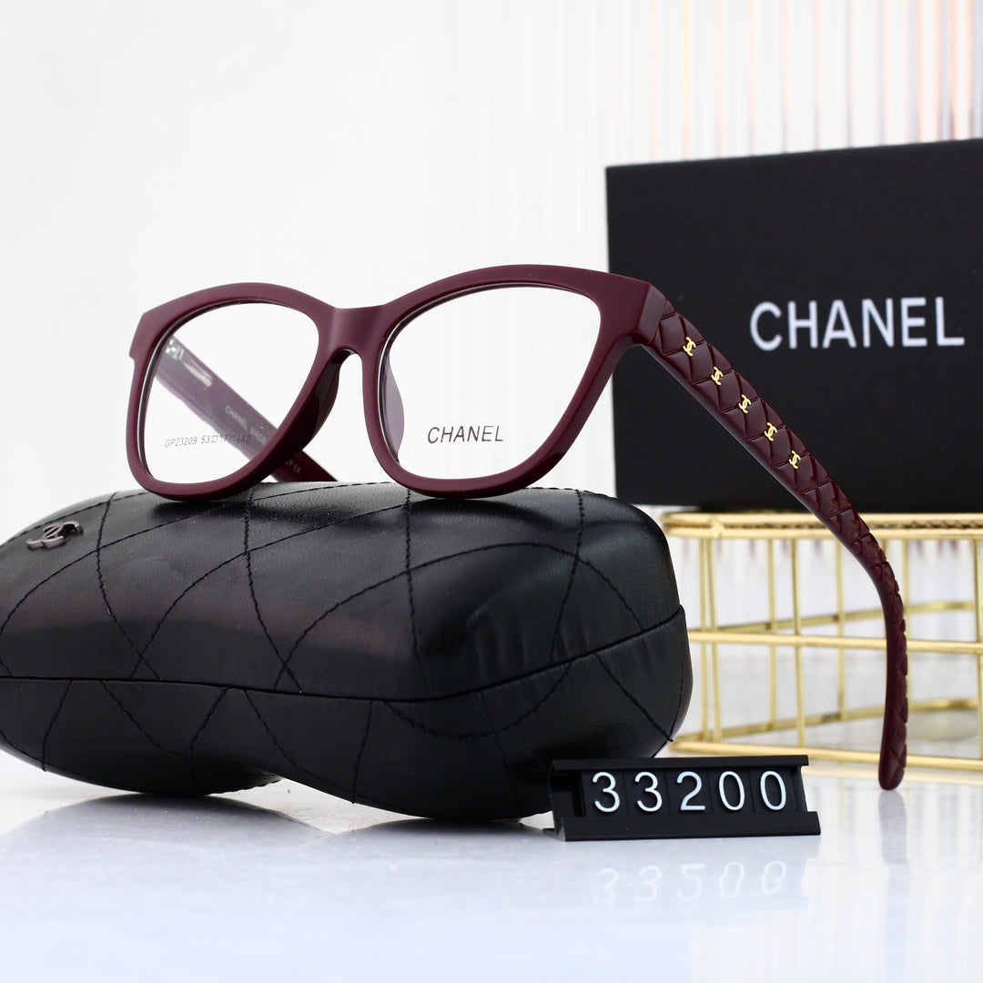 Lunettes élégantes à monture métallique
