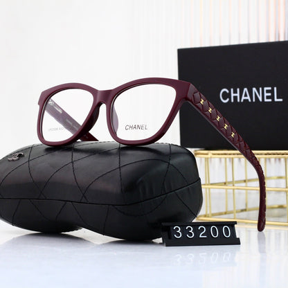 Lunettes élégantes à monture métallique