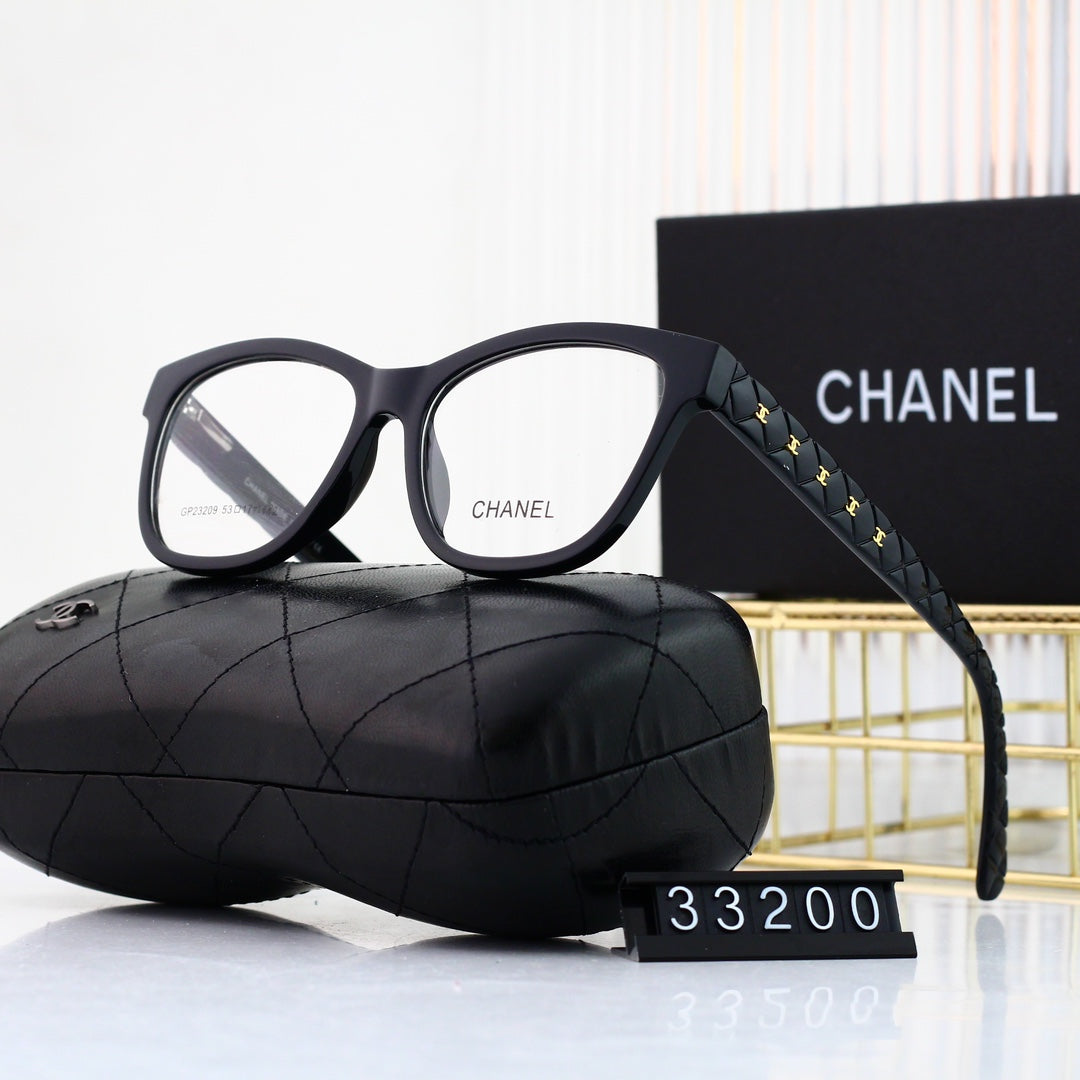 Lunettes élégantes à monture métallique