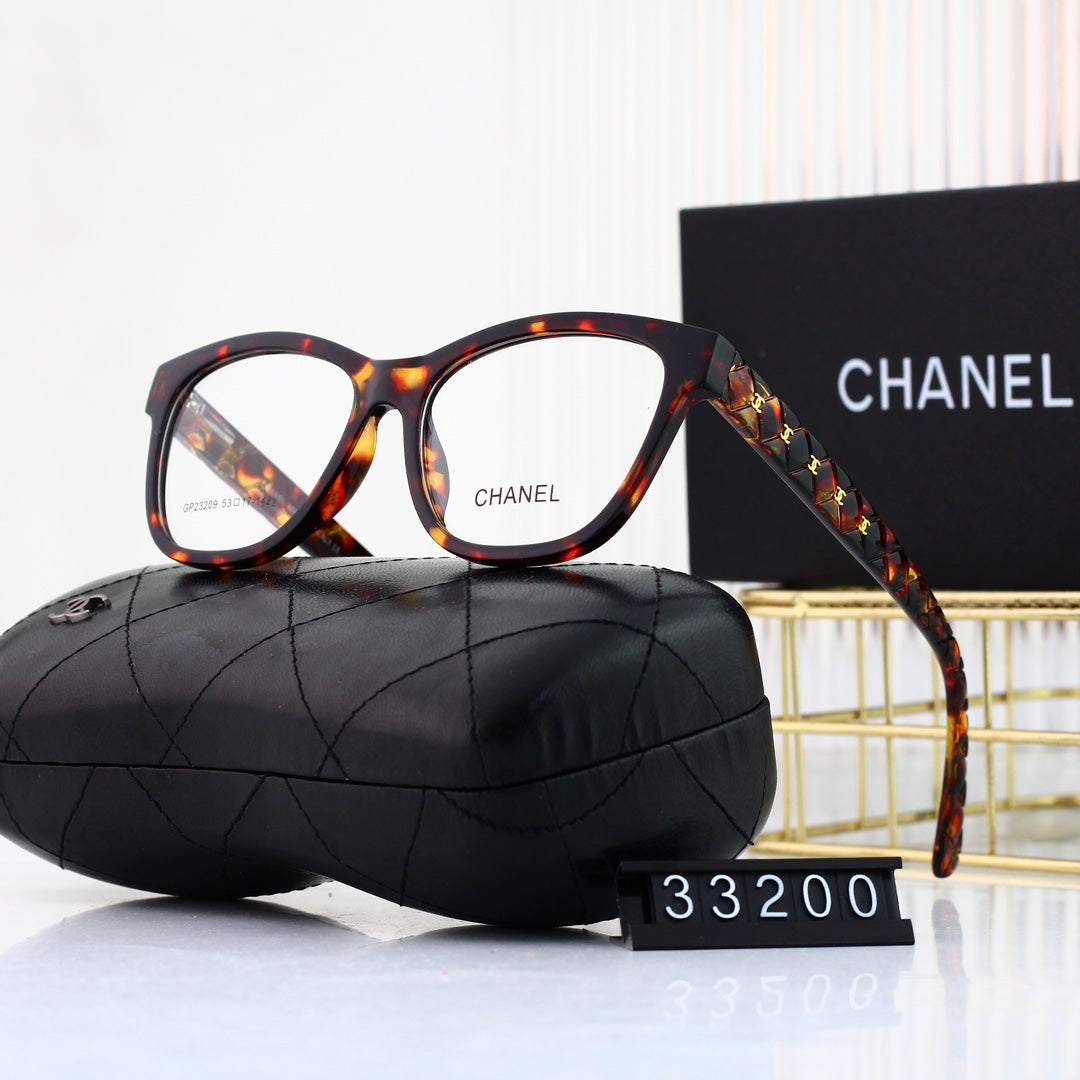 Lunettes élégantes à monture métallique