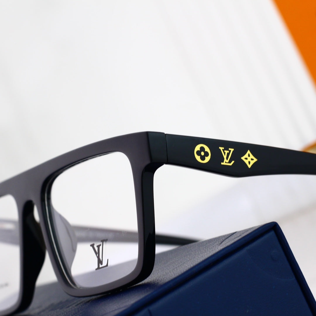 Nouvelles lunettes neutres à monture métallique tendance