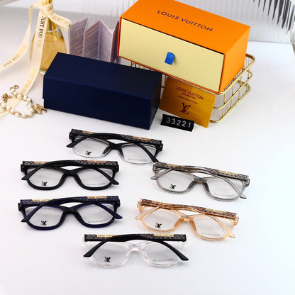 Lunettes Vintage à Monture Gravée
