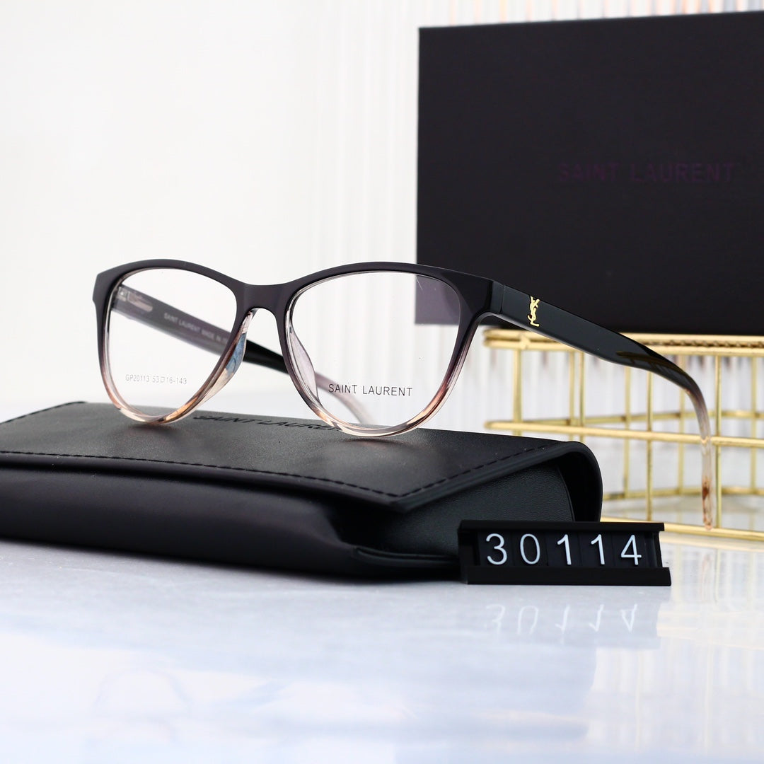 Lunettes de luxe avec nouveau logo à la mode