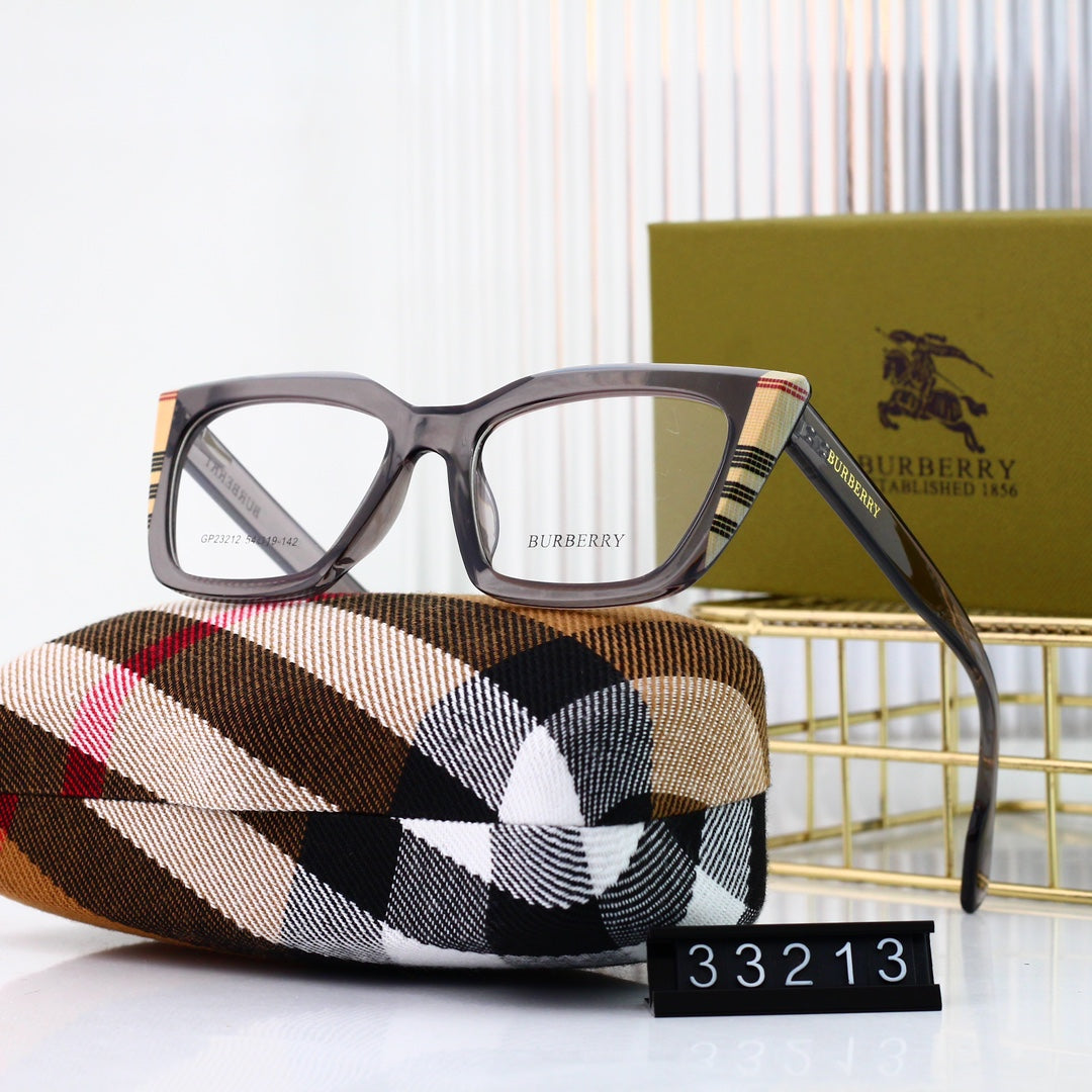 Lunettes classiques à carreaux rétro