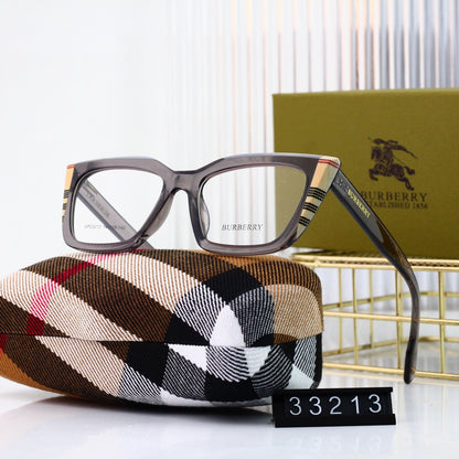Lunettes classiques à carreaux rétro