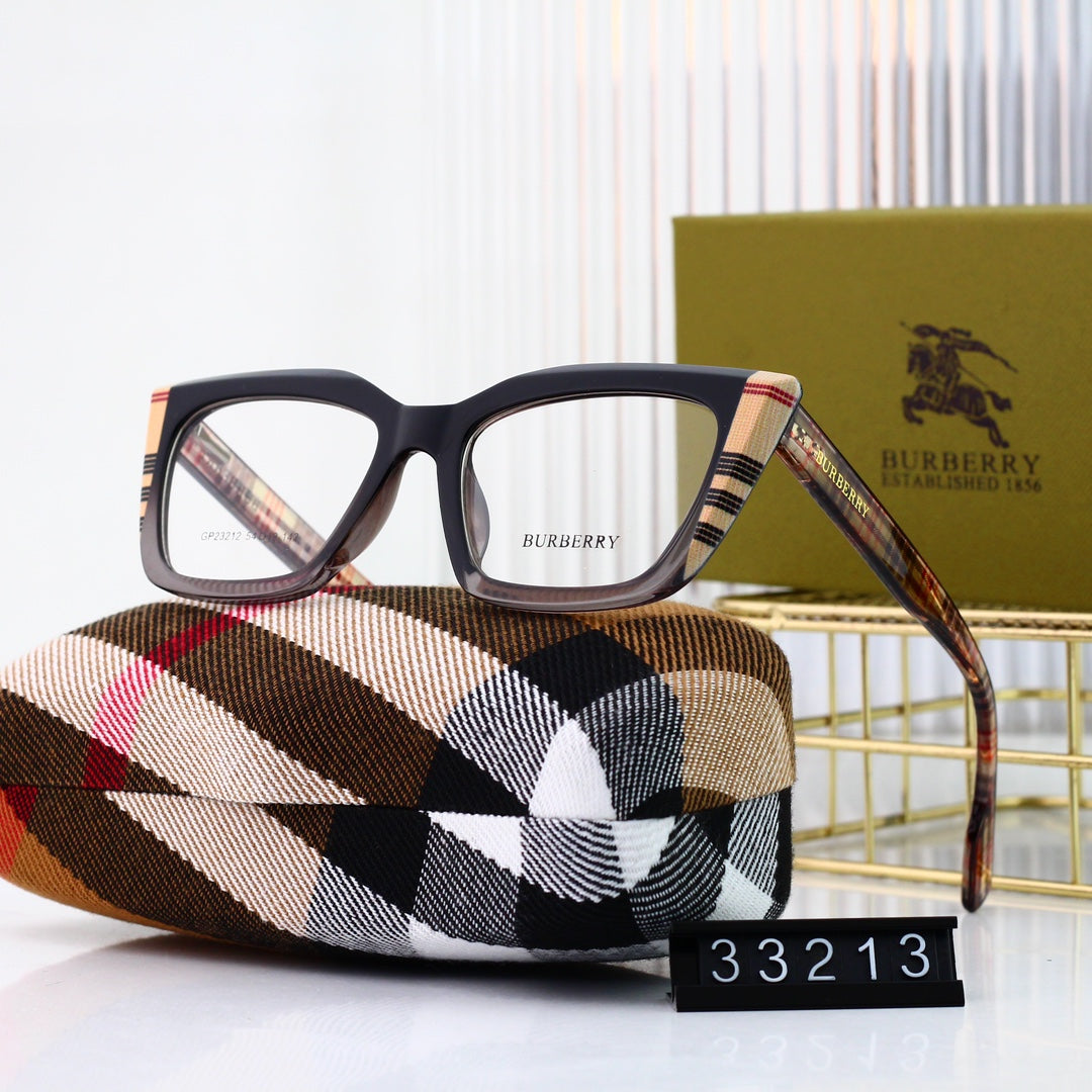 Lunettes classiques à carreaux rétro