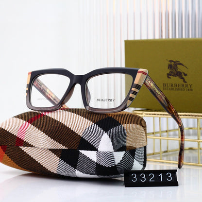 Lunettes classiques à carreaux rétro