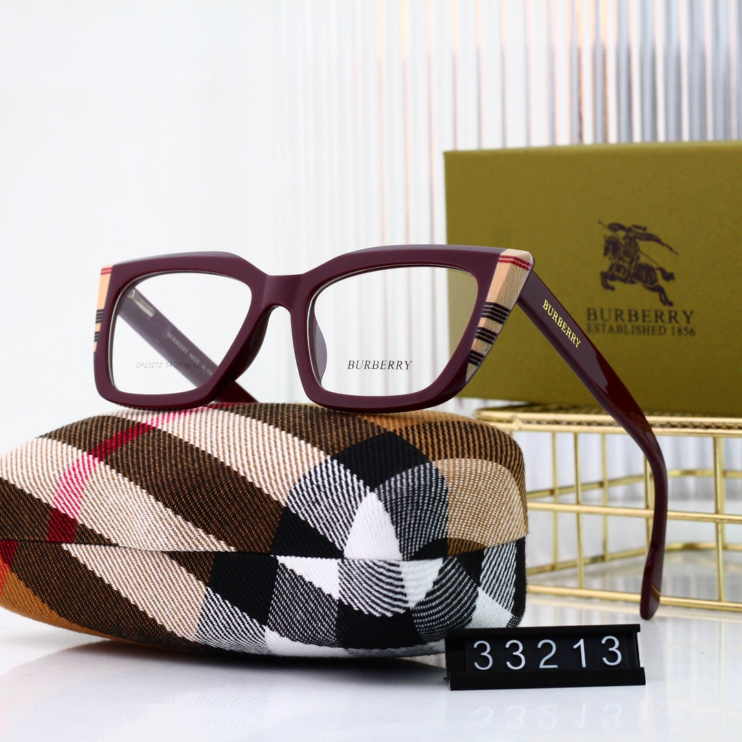 Lunettes classiques à carreaux rétro