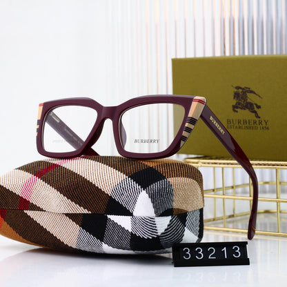 Lunettes classiques à carreaux rétro