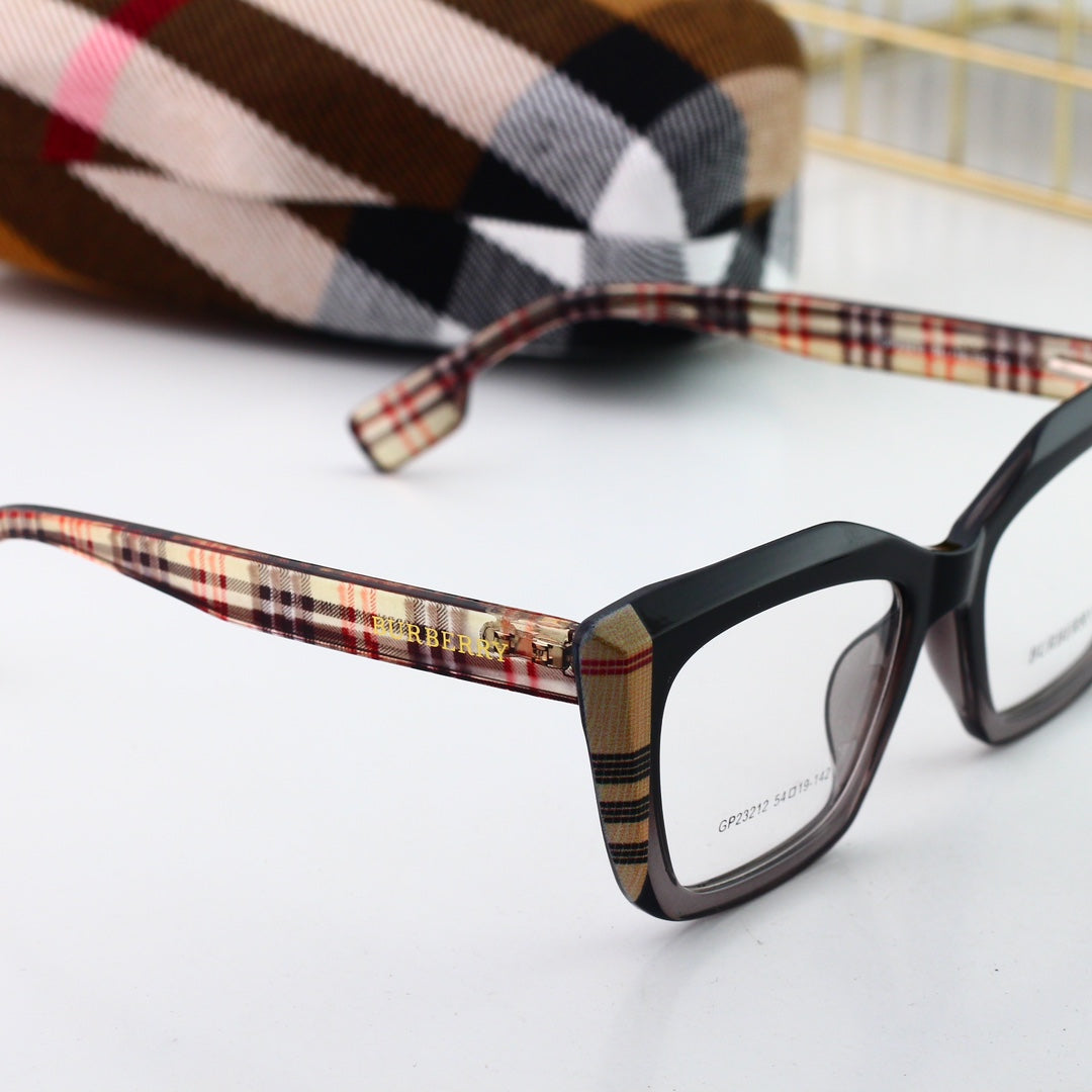 Lunettes classiques à carreaux rétro